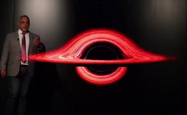 Con i laser un museo olografico scientifico in 3D