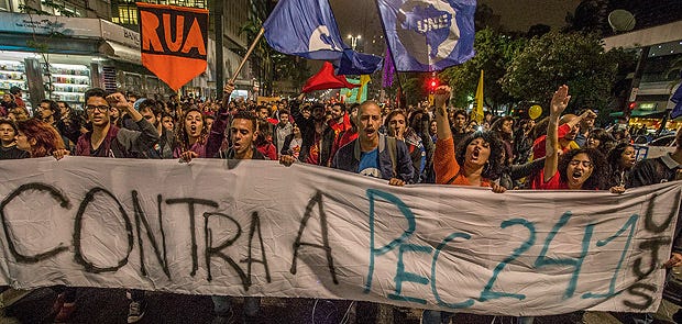 Se aprovada, PEC do limite de gastos públicos sepultará a PEC 555 que acaba com o desconto dos…