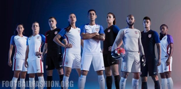 USA 2016 Nike Home and Away Jerseys | by George Dang | Medium