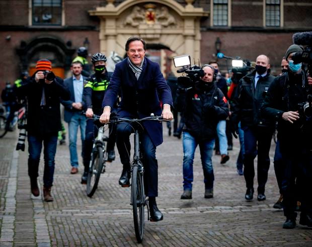 Rutte’nin Bisikleti, Bisikletli Polis ve Parisli Nahel