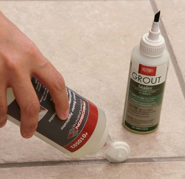Grout Sealers Make Cleansing Flooring Shingles Easy by Guru For Grout