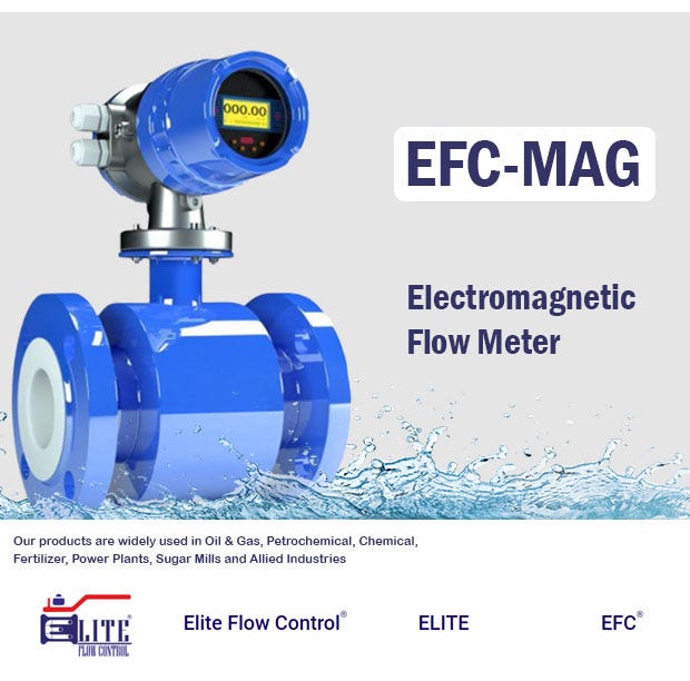 EFCMAG Flow Meter Elite Flow Control by Elite Flow Control UK Limited Medium