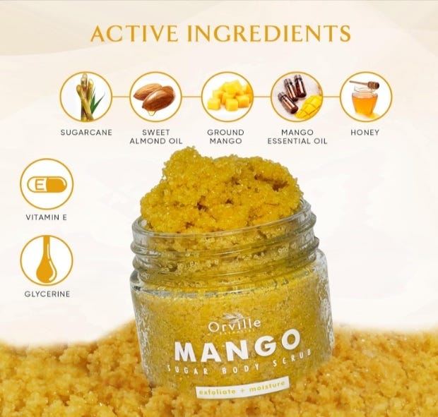 Luscious Mango Sugar Scrub — Amazon by Martin peter Oct, 2023 Medium