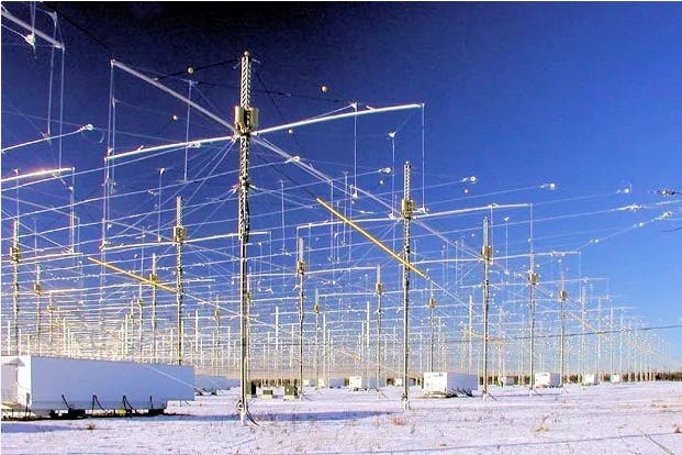 HAARP: The sprawling array of antennas probing the ionosphere. Research facility or something far more powerful than publicly acknowledged?