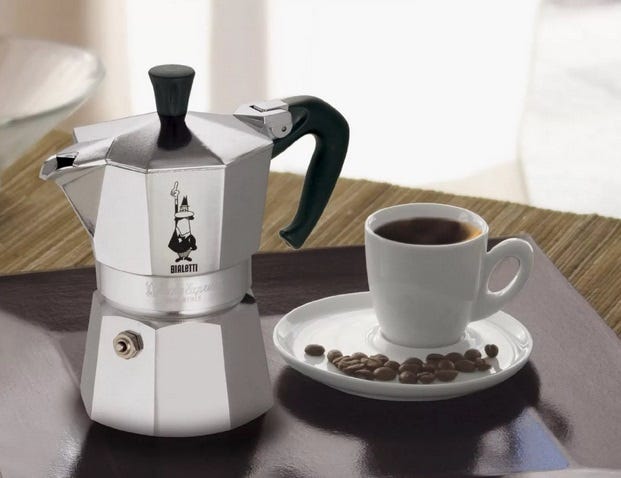 Moka Pot Italian Coffee Machine Espresso Aluminum Geyser Coffee