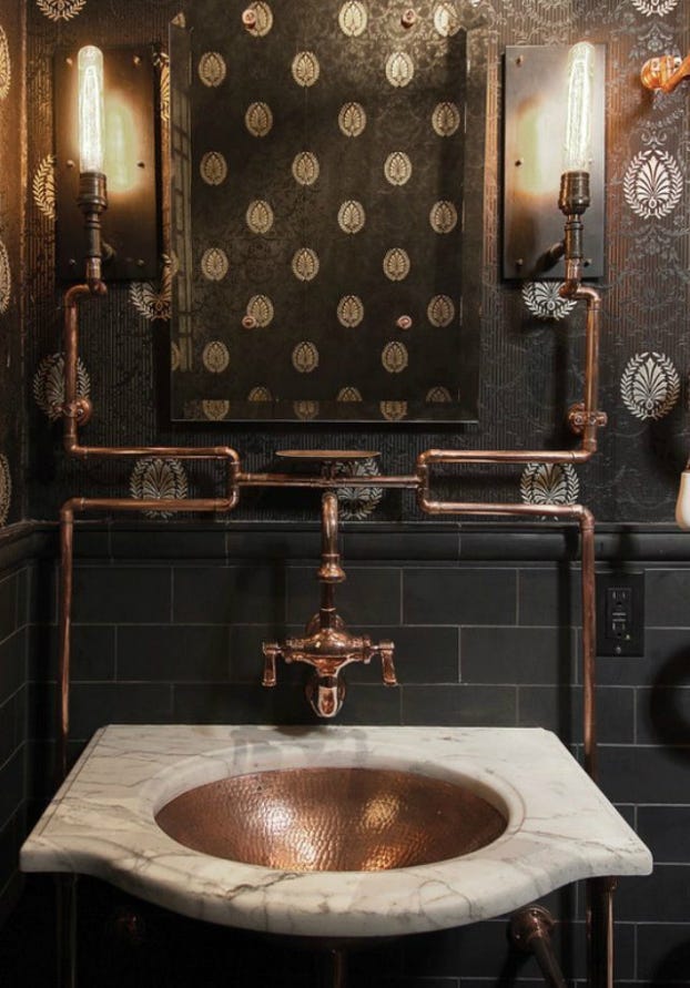 Industrial Bathroom Sink