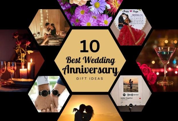 Ten Best 1st Wedding Anniversary Gift Ideas