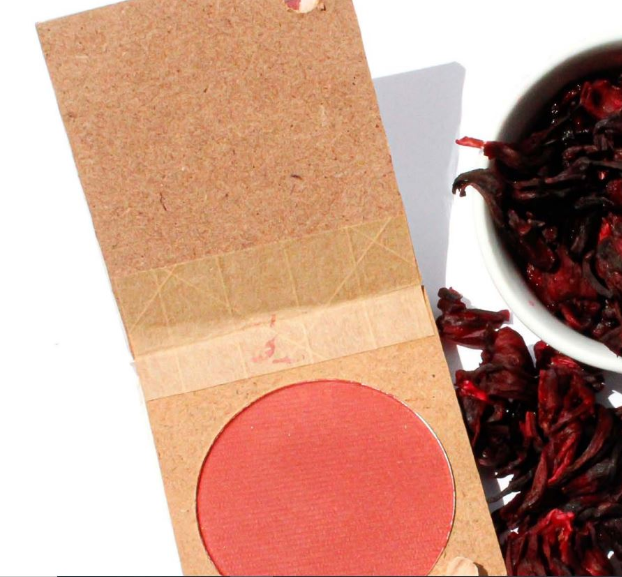 Hibiscus Blush 100 Natural Blush for Sensitive Skin by Vegan Beauty