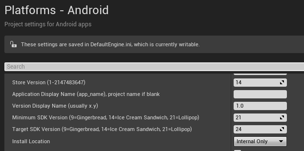 Setting Up Unreal Engine Projects for Android Development