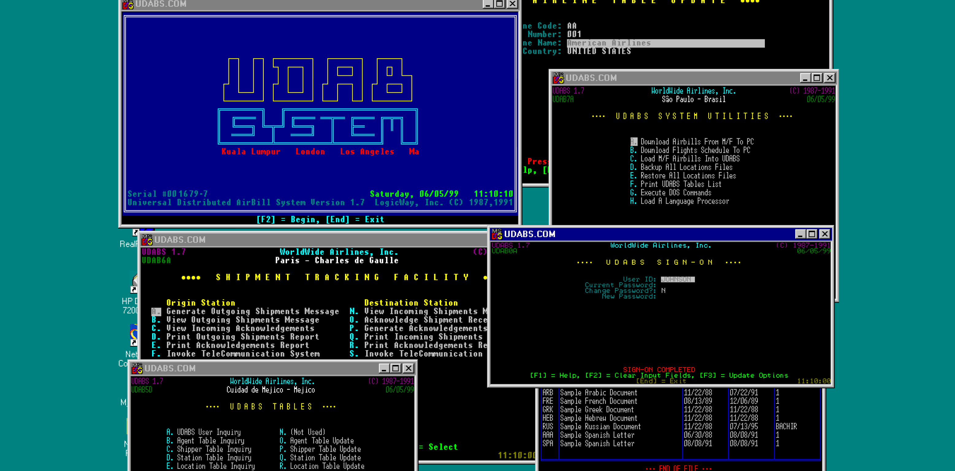 Mainframe Screen Icons
