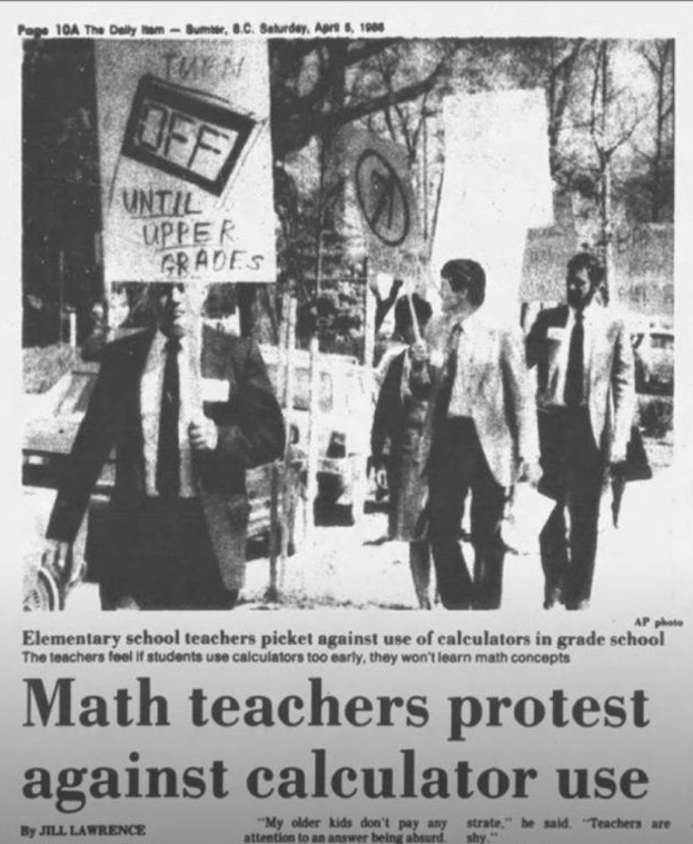 From Calculator to ChatGPT. In early April of 1986, a group of… by