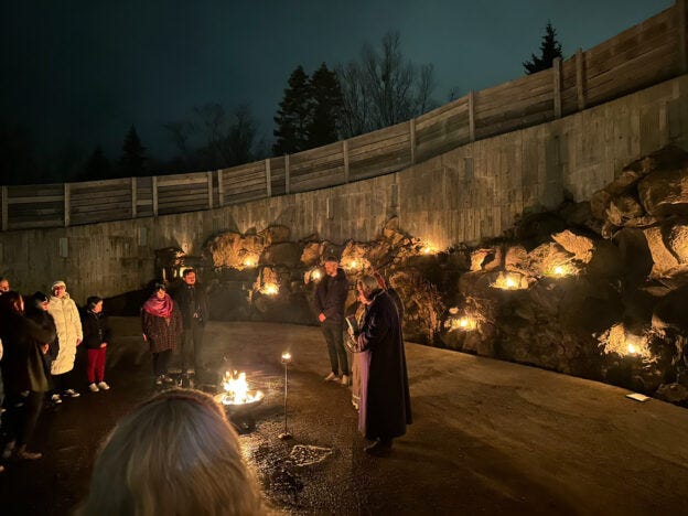 Service held at the Temple of the Asatru Fellowship, in Iceland