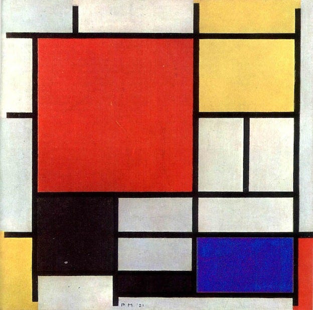Gambar 1. De Stijl