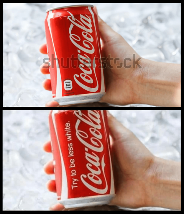Fake News: Coca-Cola Slogan “Try to Be Less White” | by Maria | Medium