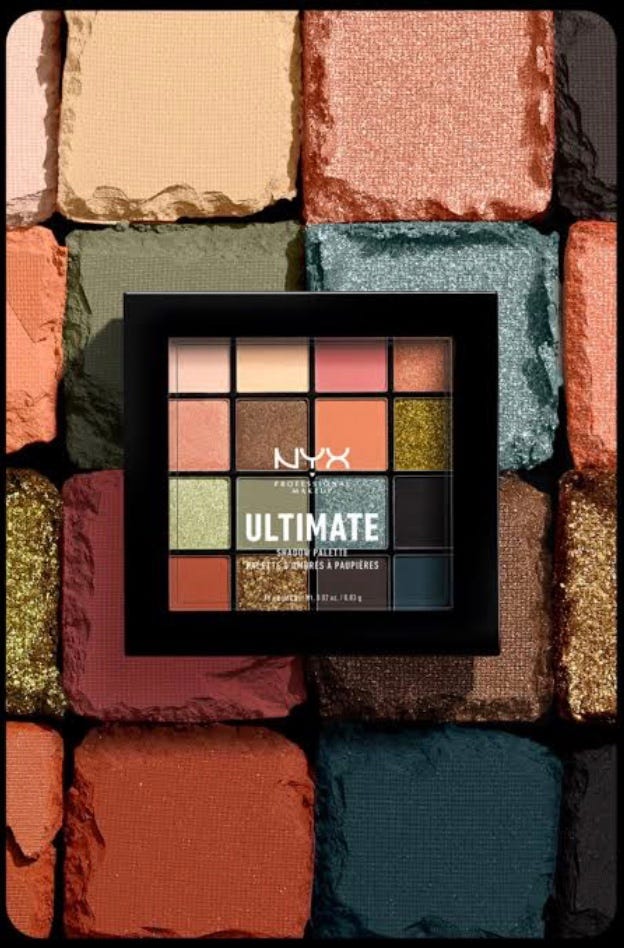 Second Review: Professional Palette | Nyx Medium by Utopia Ultimate Makeup Shadow Koşum Aybike 