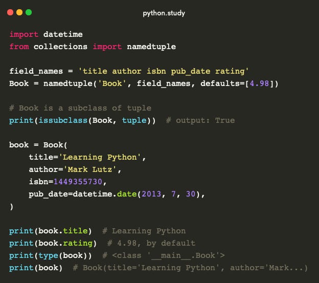 Dataclasses in Python. Learn about the different ways to… | by AM | Medium