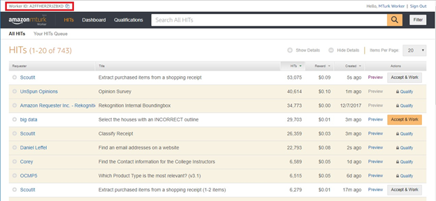 Get to know the new Worker site. Last month, Amazon Mechanical Turk… | by Amazon  Mechanical Turk | Happenings at MTurk