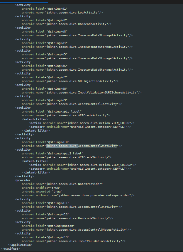 EXPLORING VULNERABILITES IN DIVA APK — A COMPREHENSIVE APPROACH | by ...