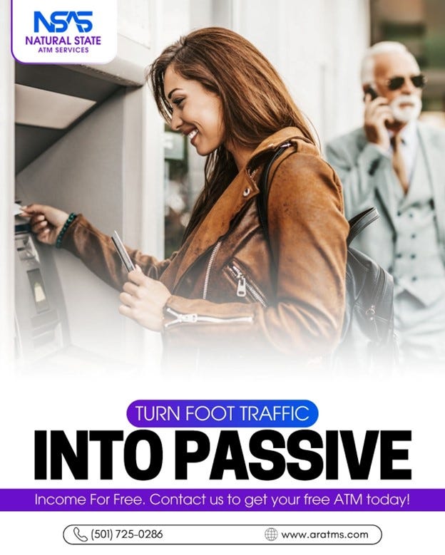How ATMs at Arkansas Gas Stations Drive Passive Income and Enhance Customer Experience