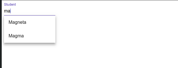 Membuat AutoComplete sederhana di Angular Material | by Muhammad Zakuan ...