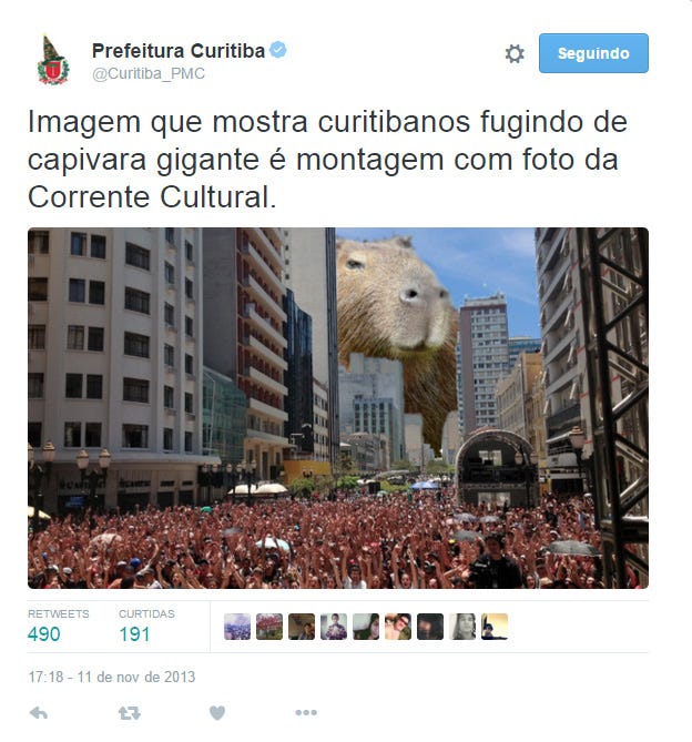 A Capivara Curitibana