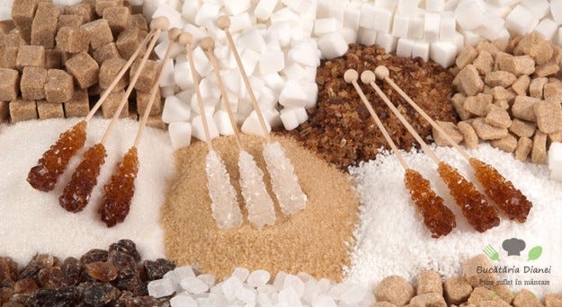 Tipurile de zahăr care trebuie să le cunoaștem | by Diana Pogor | Medium