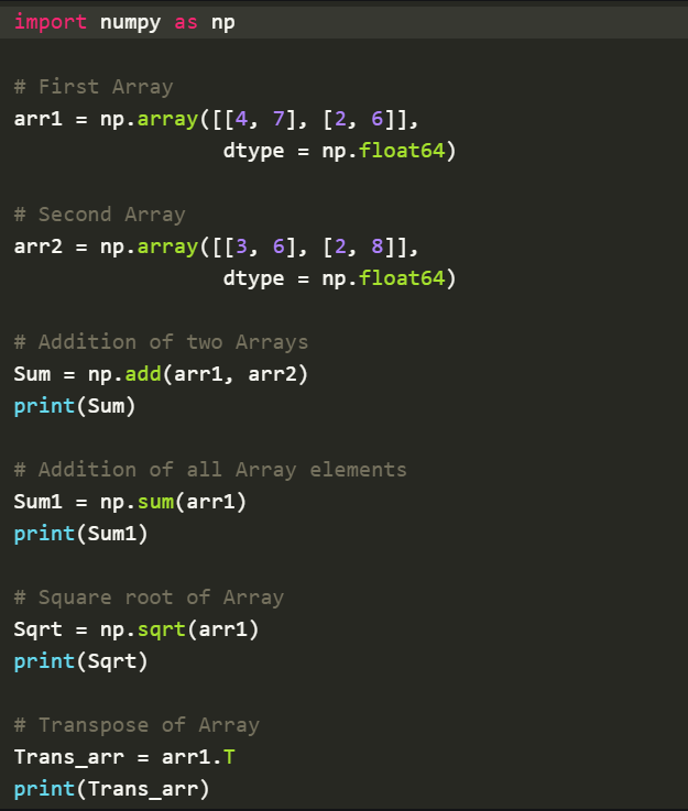 “NumPy: The Foundation of Scientific Computing in Python” | by R Bhuvan ...