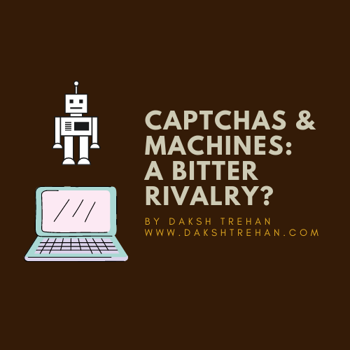 CAPTCHAs v/s MACHINES: A Bitter Rivalry?