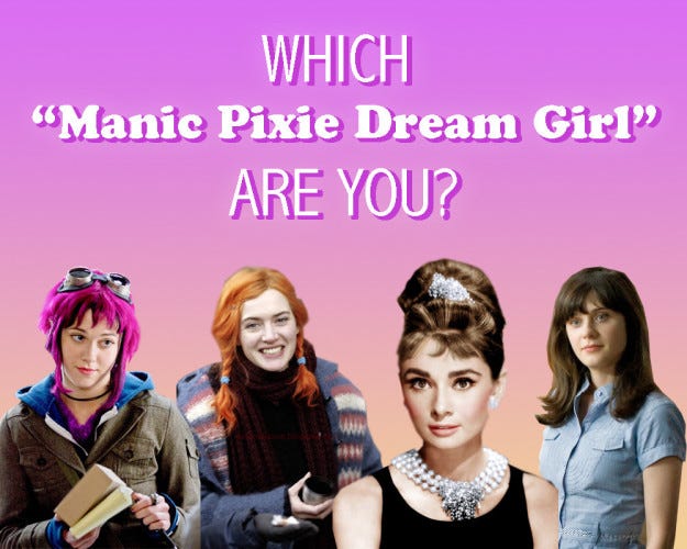 Boobs and Bravado — Your new manic pixie dream girl. Tell them white