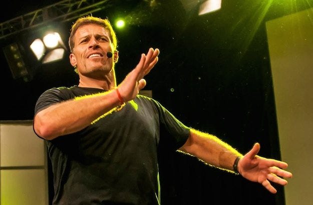 Why Tony Robbins Helped Me And Turned My Life Around. | by Tim Denning |  The Startup | Medium