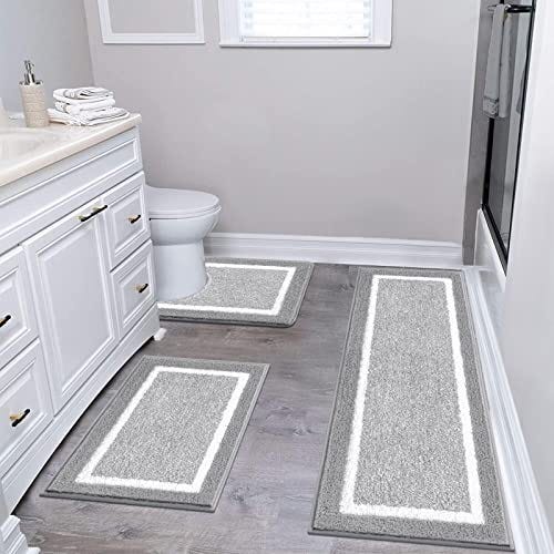 Stylish bathroom rugs on Amazon for your home decor needs.
