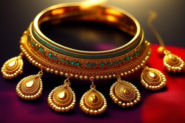 Gold Jewellery Designs for Ganesh Chaturthi