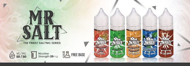 The Ultimate Guide to Mr. Salt-E Nicotine Salts: What You Need to Know ...