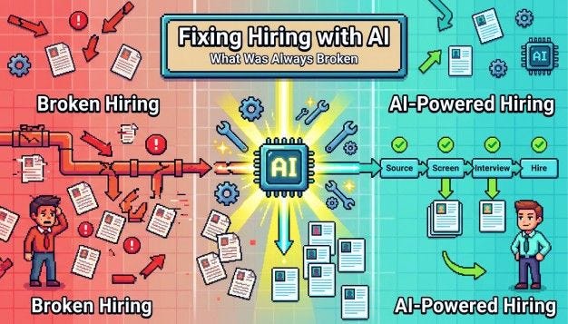 Ways AI Is Fixing What Was Always Broken in Hiring