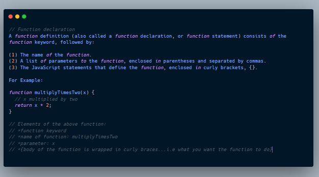 How to declare and use Functions in JavaScript (Beginner’s Guide) | by ...