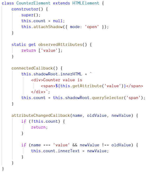 Web Components binding for Redux. Using webcomponents-redux package to ...