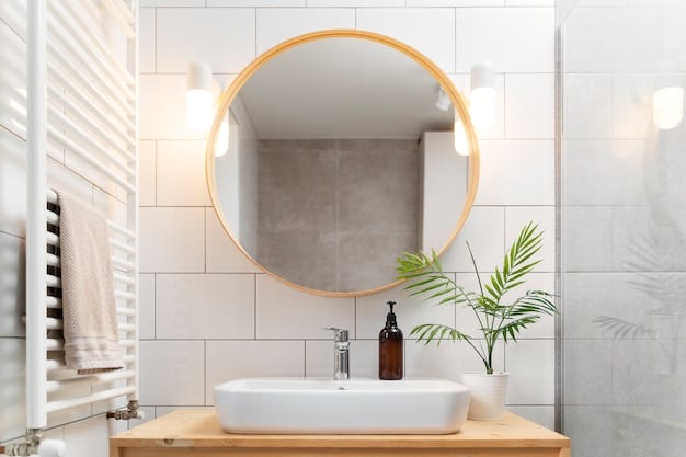 Bathroom Mirror In German