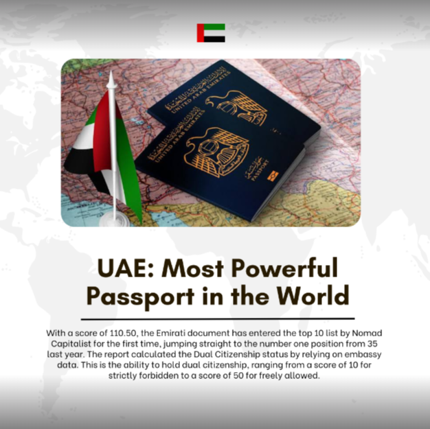 The UAE Passport — The World’s Most Powerful Passport by Sunita J. Marshal Medium