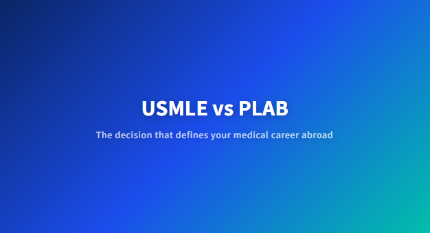USMLE vs PLAB: The Honest Breakdown Every IMG Avoids Having