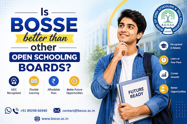 Is BOSSE better than other open schooling boards?