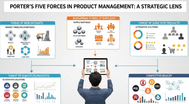 Porter’s Five Forces in Product Management: A Strategic Lens for Building Winning Products