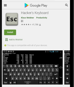 Hacker's Keyboard - Apps on Google Play