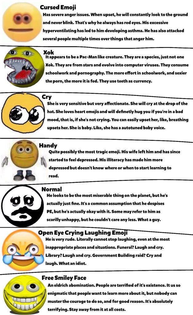 A Crítica do Emoji Amaldiçoado. A psicanálise do meme.