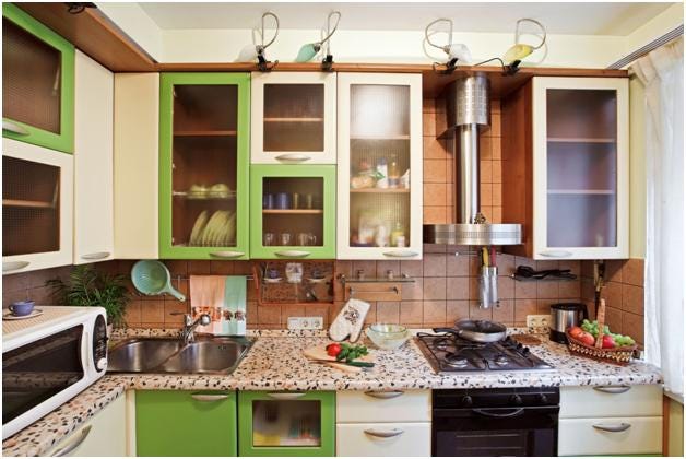 How To Organize Your Kitchen Cabinets & Create Space - Dainty