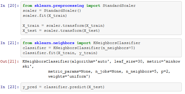 KNN (K-Nearest Neighbors) Menggunakan Python | by widia nusalina | Medium