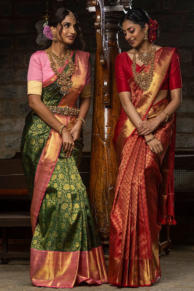 Green Tested Zari Kanchipuram Silk Saree With Unstitched Blouse | Sarees | Saree | Silk Saree | Golden Zari Saree | Kanjivaram Saree | Kanchipuram Saree | Pattu Saree | Buy Silk saree online | Buy Sarees online | Zari Sarees | Wedding Sarees | Sarees | Online Sarees | Buy Online sarees | Half Sarees | Wedding Half Sarees