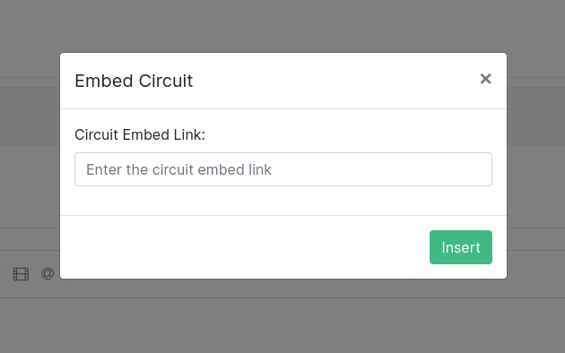 Embed CircuitVerse Circuit iframe in markdown