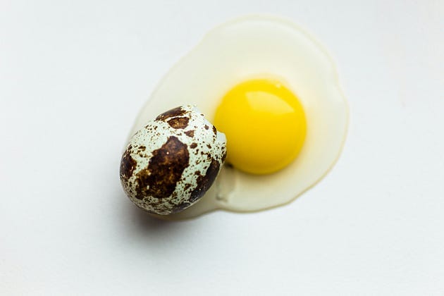 Preserving quail eggs