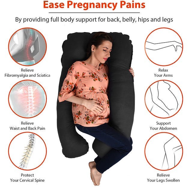 The Soothing Effect of UShaped Pregnancy Pillows by Amazon Product