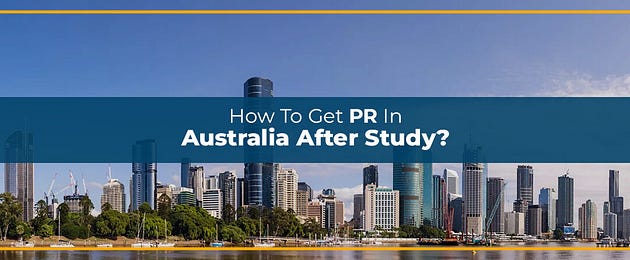 Student Visa to Permanent Residency in Australia